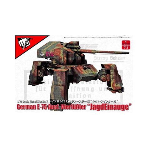 Model Collect Ua Fist Of War E Ausf Vierfubler Jagdeinauge