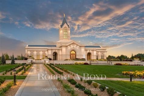 Fort Collins Colorado Temple Robert A Boyd Fine Art And Lds Temples