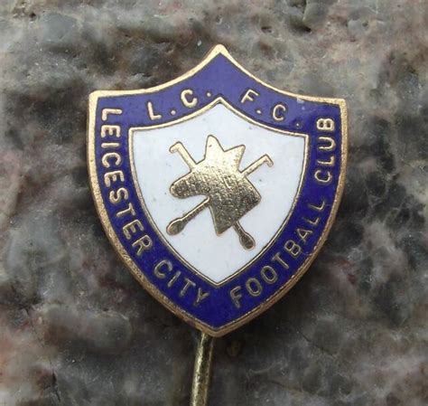 Antique Leicester City Fc Football Club Lcfc Supporter Soccer Crest Pin