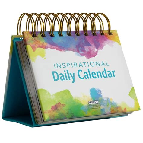 Motivational And Inspirational Perpetual Daily Flip Calendar Self