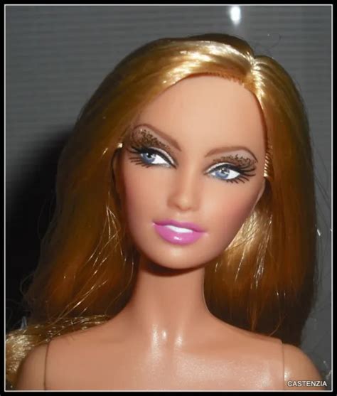 Nude Barbie Mattel Th Anniversary Stunning Model Muse Blonde Doll For