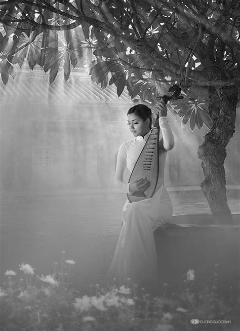 Aodai By Duong Quoc Dinh 500px Vietnam Art Photo Black And White