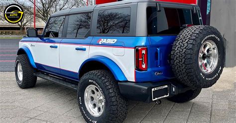 New Blue Ford Bronco Built Wild Auto Discoveries