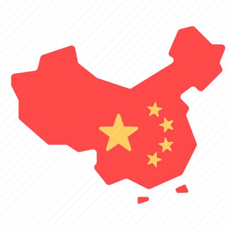 Map China Chinese Location Navigation Icon Download On Iconfinder