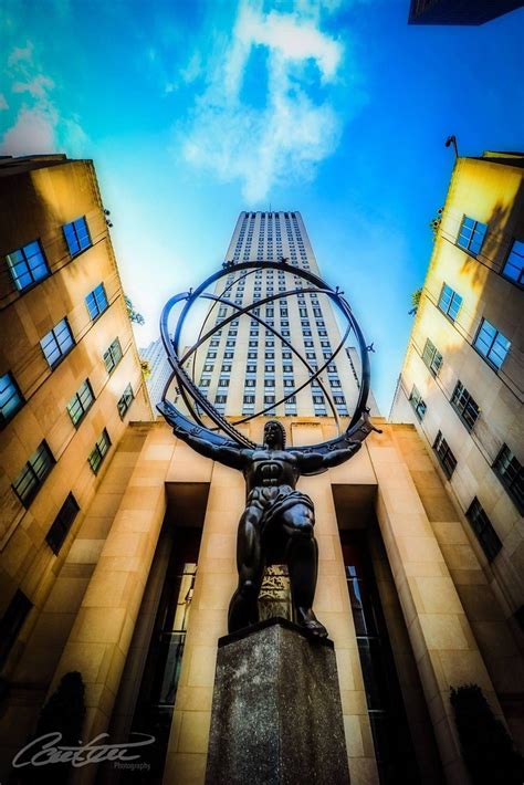 Statue Of Atlas Rockefeller Center Nyc Corine Ouellet Flickr