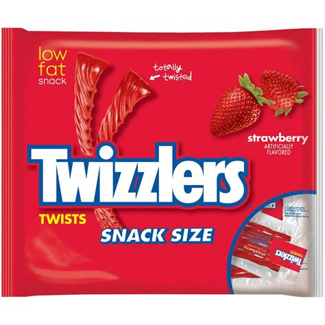 Twizzlers Halloween Snack Size Strawberry Twists 22 Oz Bag