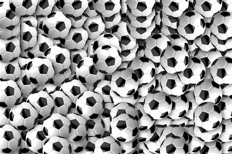 Hd Wallpaper White And Black Soccer Ball Wallpaper Background Mesh