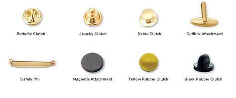 Different Types Of Backside Styles For Lapel Pins Martin Lapel Pins