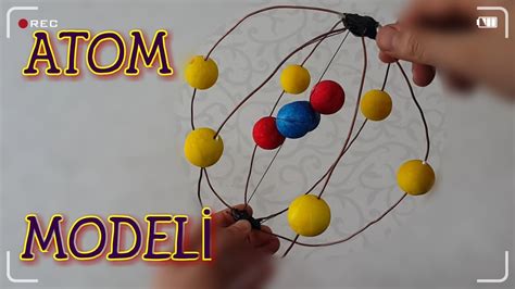 Atom Modeli 3d Atom Model Youtube