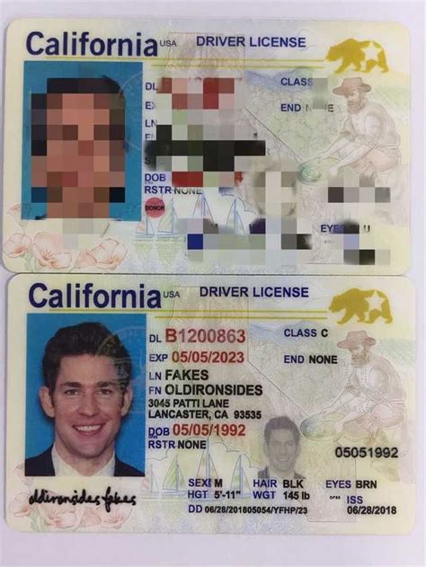 The Magic Of The Internet Id Card Template Drivers License Pictures