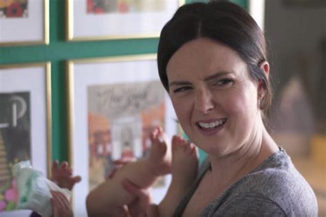watch comedian perfects the art of being a first time mom