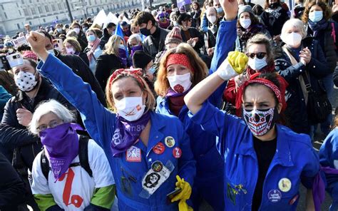 Droits Des Femmes Plusieurs Milliers De Manifestants à Paris Charente Libre Fr