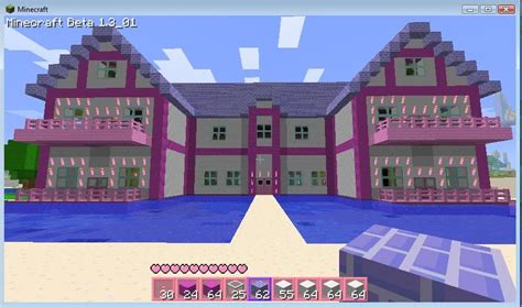 Tutorial minecraft houses cool designs rainbow amazing build awesome hative creative stuff mansion builds. Minecraft Girl house+Colors | Minecraft houses, House ...