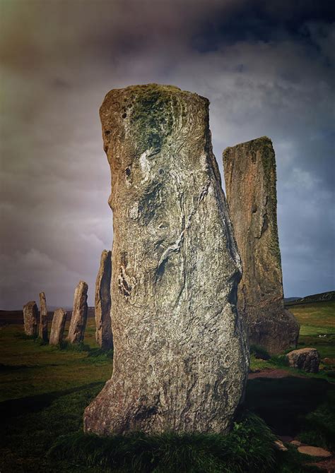 Calanais Standing Stones 1 Photograph By Allan Todd Fine Art America