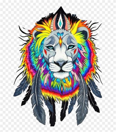 Drawn Dreamcatcher Lion Imagenes Para Sublimar De Leones Hd Png