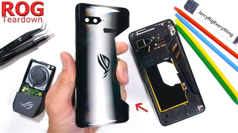 Asus Rog Gaming Phone Teardown Are The Vents Even Real