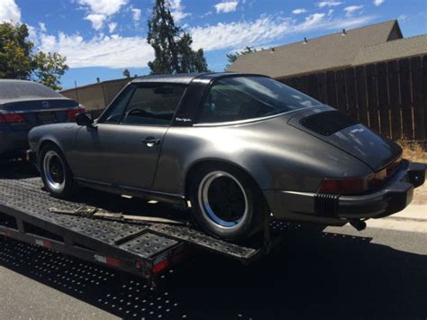 78 Porsche 911 Sc Targa Anthracite Grey Metallic Rust Free California