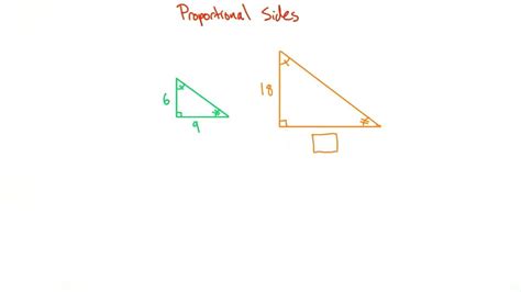 Proportional sides - Intro Algebra Review - YouTube