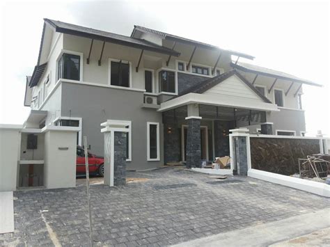 Contoh Cat Dalam Rumah Warna Kelabu - Bagikan Contoh