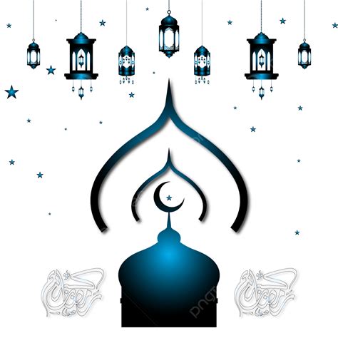 Eid Mubarak Mosque Vector Art Png Gold Ramadan Mubarak Start Moon