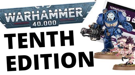 Enormous Warhammer 40k Tenth Edition Reveals New Models Rules And Lore Analysed Youtube