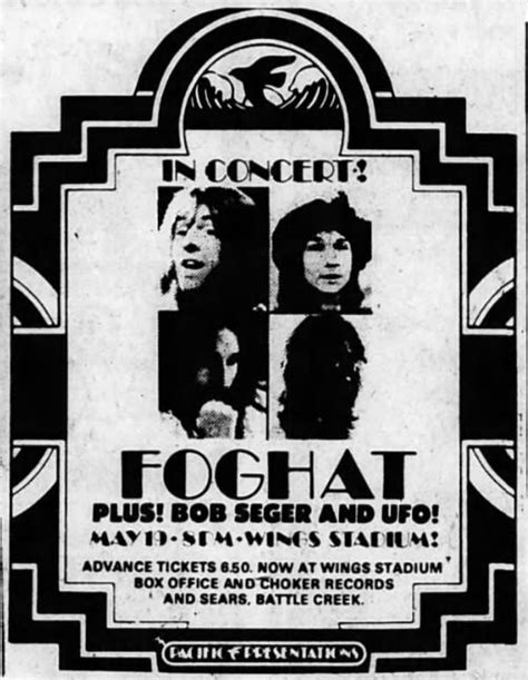 Foghat The Concert Database