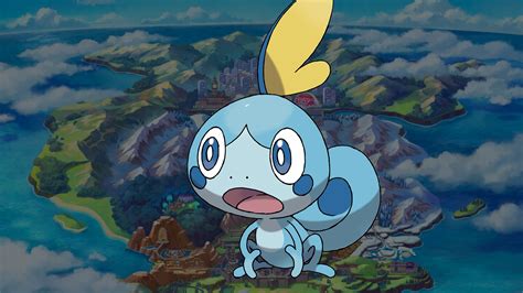 Pokemon Sword and Shield Sobble Wallpapers | Cat with Monocle