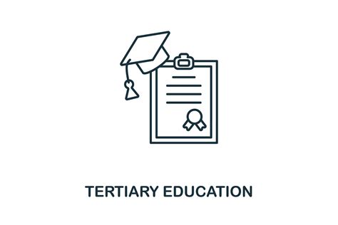 Tertiary Education Icon Graphic By Aimagenarium · Creative Fabrica