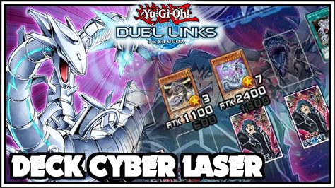 Deck Cyber Dragon Laser Yu Gi Oh Duel Links Fr Youtube