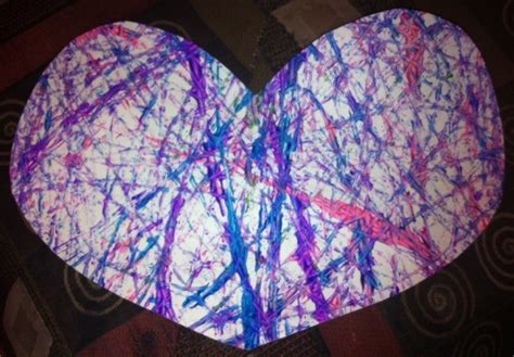 Marble Painted Heart Thriftyfun