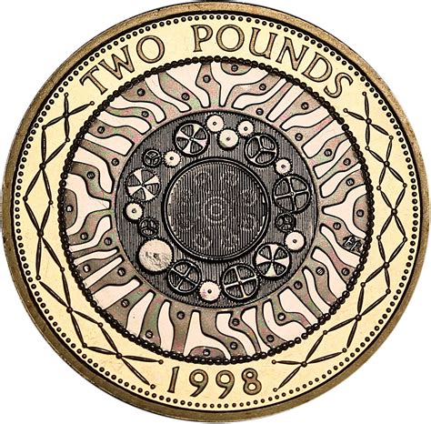 British 2 Pounds Foreign Currency