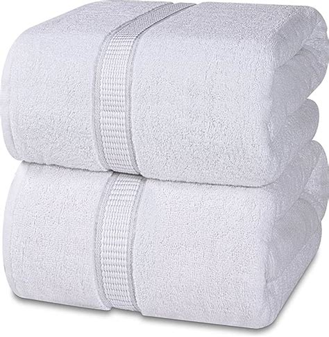 Utopia Towels Premium Jumbo Bath Sheet 90 X 180 Cm 2 Pack 100