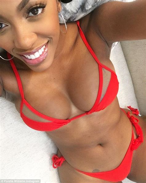 Porsha Williams Red Backside Hot Sex Picture