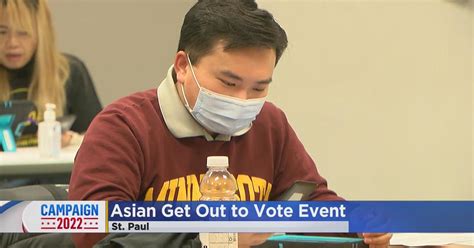 Event Encourages Asian Americans To Vote Cbs Minnesota