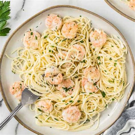 Lemon Garlic Shrimp Scampi Recipe Video Easy Shrimp Scampi