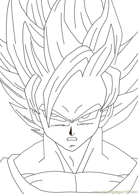 Goku Dragon Ball Coloring Pages | Kids Coloring Pages