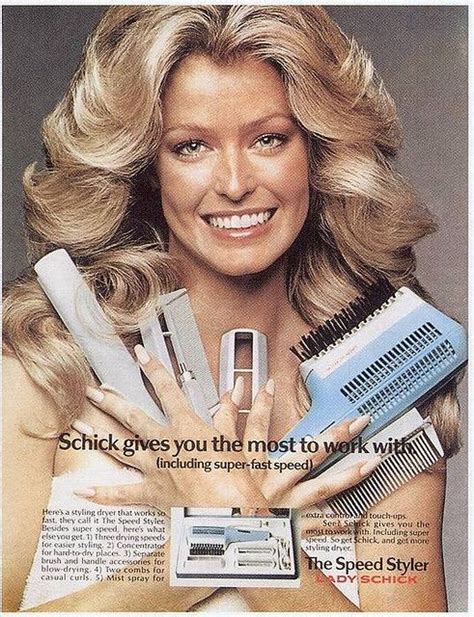 Retro Hair Care Must Haves That Are Still Awesome Farrah Fawcett Vintage Beauty Vintage Ads