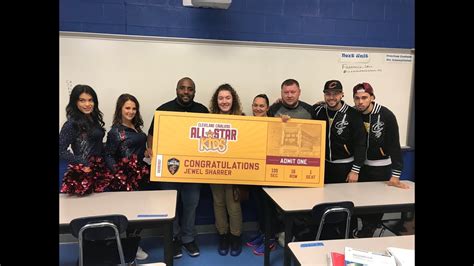 Cleveland Cavaliers Surprise Student With All Star Kid Award Youtube