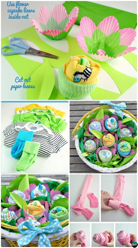 Homemade baby card ideas for people in a rush! Handmade Baby Shower Gift Ideas Picture Instructions