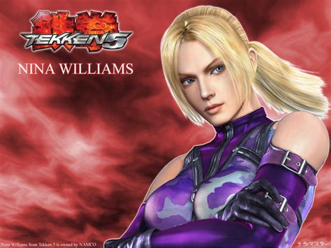 Tekken 5 Nina Williams Wp By Teramaster On Deviantart