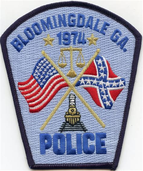 Bloomingdale Georgia Police Patch Atlanta Pig