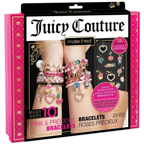 Make It Real Juicy Couture Pink And Precious Bracelets Diy Charm