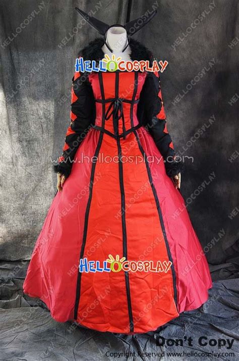 Maoyu Archenemy And Hero Demon King Mao Red Dress Costume Cosplay