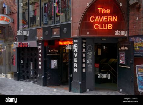 Entrance To The Cavern Club Birthplace Of The Beatles Mathew Street