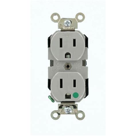 Leviton 15 Amp Decora Commercial Grade Combination Single Pole Rocker