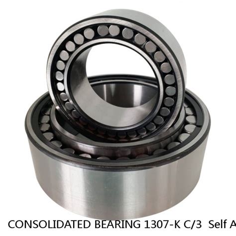 Consolidated Bearing 1307 K C3 Self Aligning Ball Bearings 1307 K C