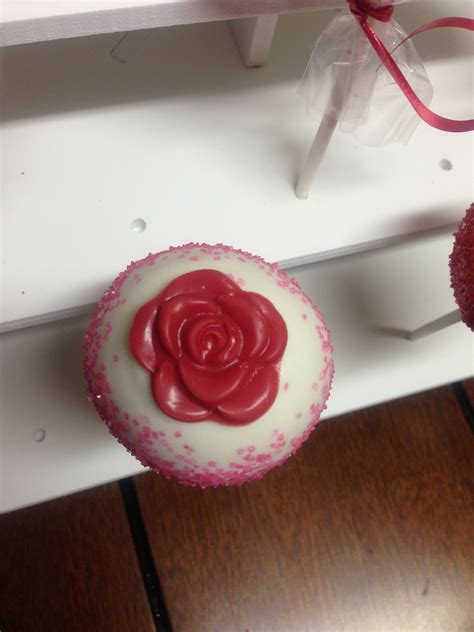 Valentines Day Red Velvet Pops Cake Pops Desserts Red