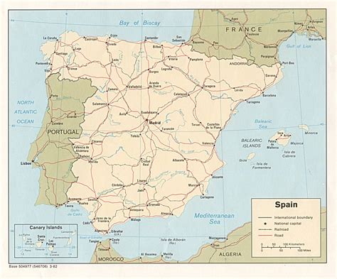 Tiago die königreiche spanien & portugal 1 : Landkarte Spanien - Landkarten download -> Spanienkarte ...