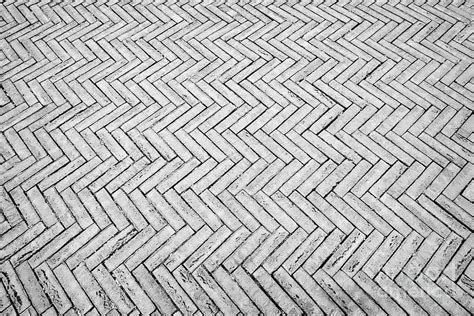 Herringbone Pattern Red Brick Paving In Cardiff Bay Wales United Kingdom Photograph By Joe Fox