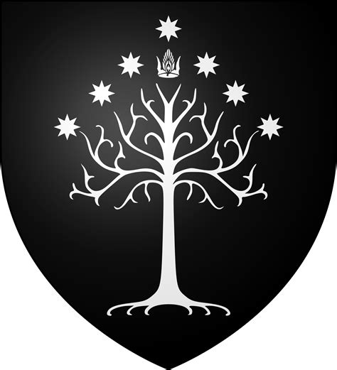 Gondor Znak Tree Of Gondor Tattoo Tree Of Gondor Tree Of Gondor
